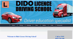 Desktop Screenshot of didodriving.com.au